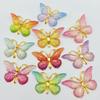 10Pcs/Lot New Acrylic Mixed Butterflies With A Hole Flat Back Scrapbooking Hair Bow Center Embellishments DIY Accessories C78