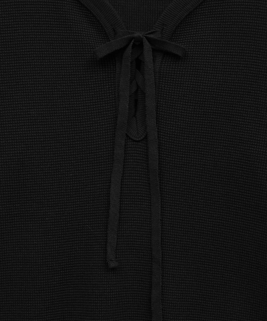 MIDNIGHT MOVE Waffle T (Black)