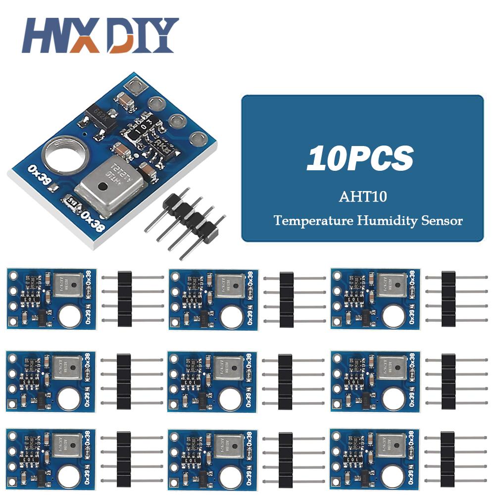 5/10pcs AHT10 High Precision Digital Temperature and Humidity Sensor Measurement Module I2C Communication Replace DHT11 AM2302