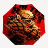 Bakugou Fashionable Automatic Opening/Closing Folding Umbrella. Portable and Foldable, Ideal for Gift, Travel, and Daily Use.