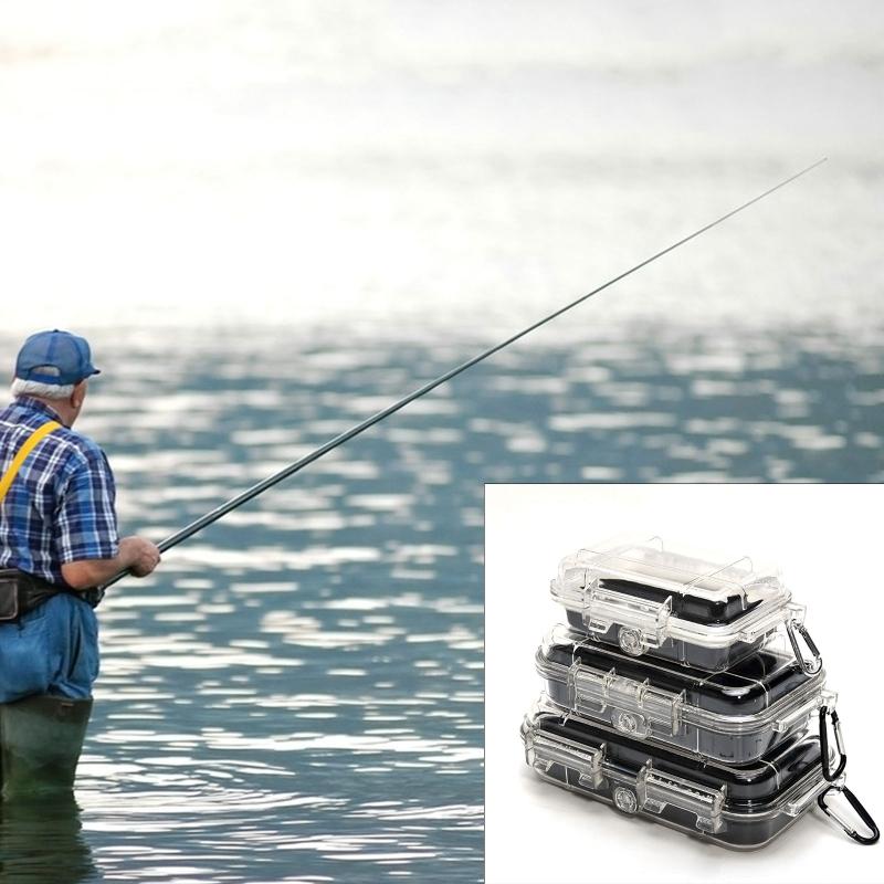 Portable Travel for Case Outdoor Sports Survival Storage for Case Waterproof Sealed Box Safety for Case Dustproof & Pres