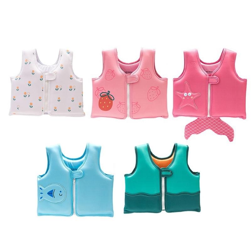 Toddlers Swim Vest Float Jackets Toddlers Floatie Swimming Jackets Safety Swim Aid Jackets Pool Gift for Boy and Girls