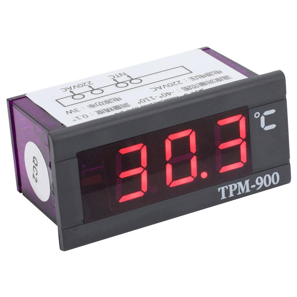 Mini LCD Digital Temperature Panel Meter Thermometer Temperature Indicator 40 Celsius +110 Celsius