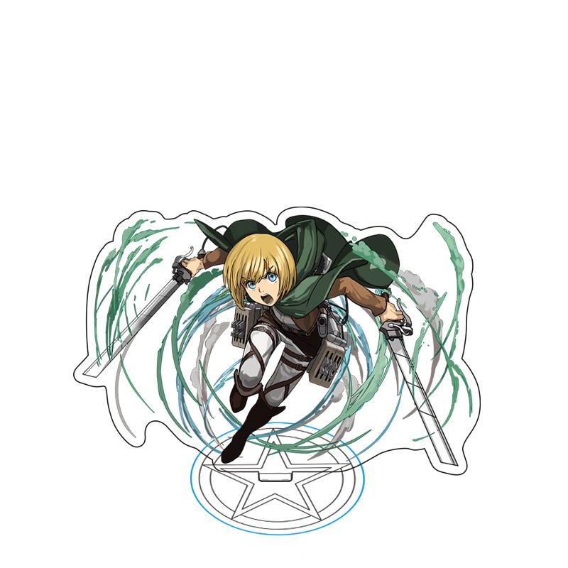 15cm Anime Attack On Titan Acrylic Stand Action Figure Toy Cartoon Figures Desktop Home Decoration