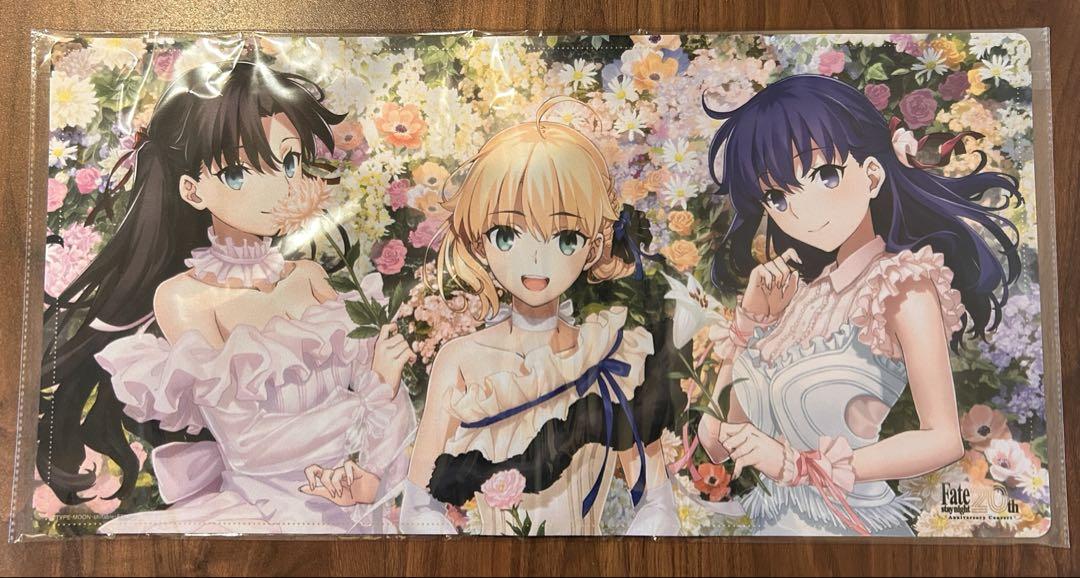 

[USED] Fate stay night 20th concert desk mat play mat