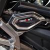 Смоляные 3D наклейки на мотоцикл для Triumph Trident 660 2021-2023 Защита пятки двери от ударов