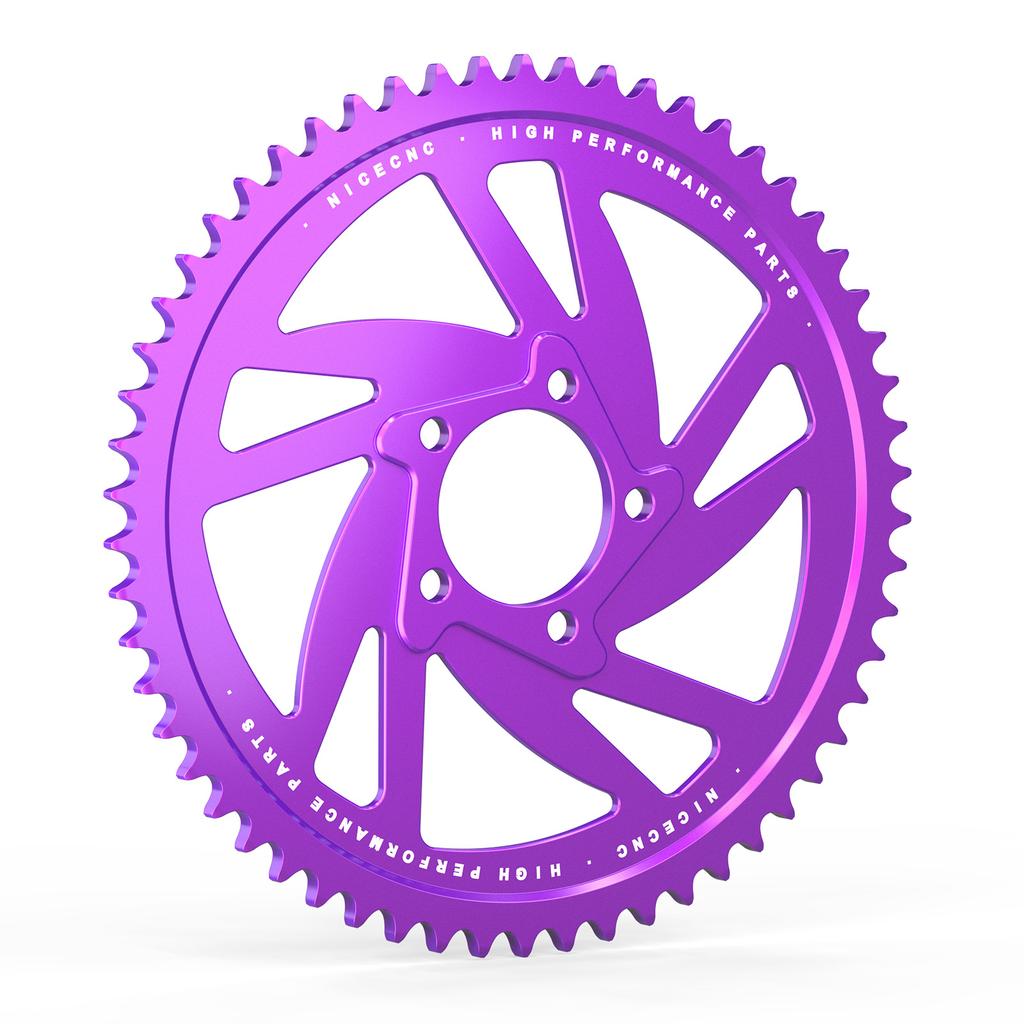 NICECNC For Surron Light Bee X S L1E For Segway X160 X260 58T Electric Dirt Bike Rear Sprocket Rear Chain Guard Protector