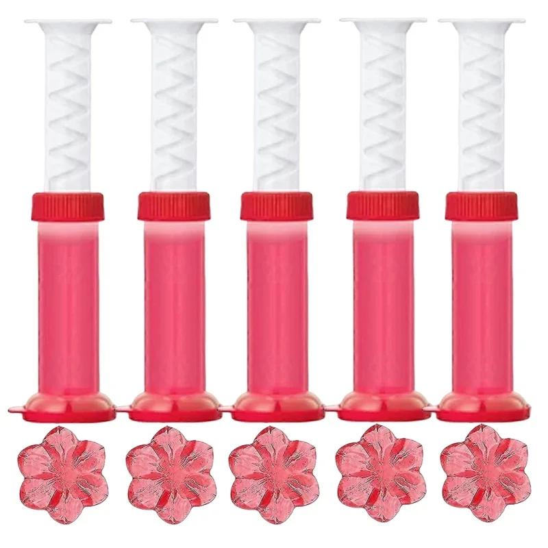 

5/1PCS Toilet Cleaner Gel Deodorant Toilet Gel Air Freshener Aromatic Flower Fragrance Bathroom Deodorizer Household Clean Tools 1PCS