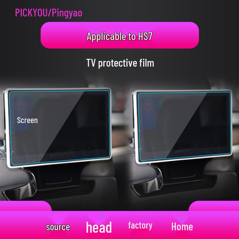 Tempered Film for 25 Hongqi Models: HS7 Navigation, H7 Console, HS3 Screen Protection.