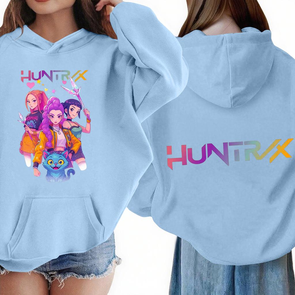 Children's Hoodie Boys And Girls Solid Color Long-sleeved Hooded Pocket Hoodie