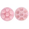 2Pcs Cartoon Animal Shaped Non‑Stick Silicone Mold Cake Chocolate Kitchen Baking Tools(Pink )