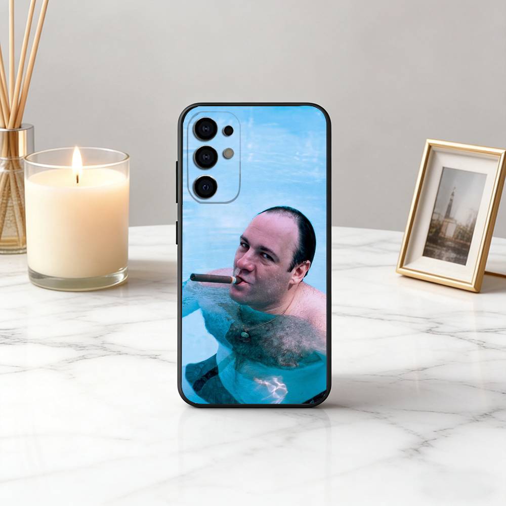 The S-Sopranos Actor T-Tony Phone Case For Samsung S25,S24,S21,S22,S23,S30,Ultra,S20,Plus,Fe,Soft Silicone Black Cover