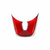 For KIA Ceed Forte K3 Seltos XCeed ProCeed    ABS Carbon Fiber Car Steering Wheel Button Decoration Frame Cover Trim
