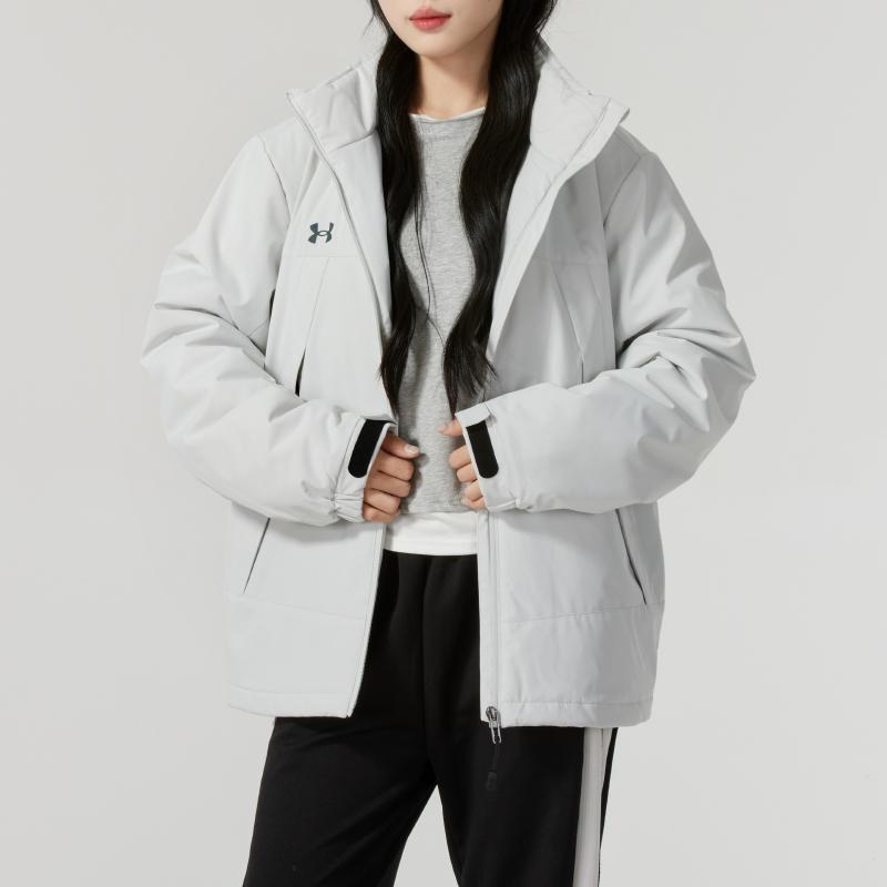 Men's Jacket Under Armour Puffer Jacket Unisex White