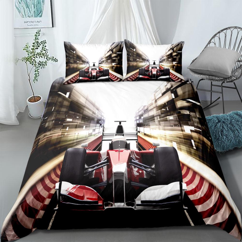 

Комплект постельного белья для экстремальных гонок на мотоциклах, размер Кинг, Квин, Дабл, Фул, Твин, Одинарный 140x200cm