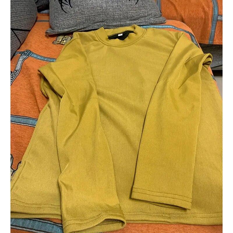 Integrovaný sametový hřejivý top Slim dámský pulovr Plyšový zateplený Polovysoký límec Spodní tričko Jednoduché ležérní Cestování Podzim Zima