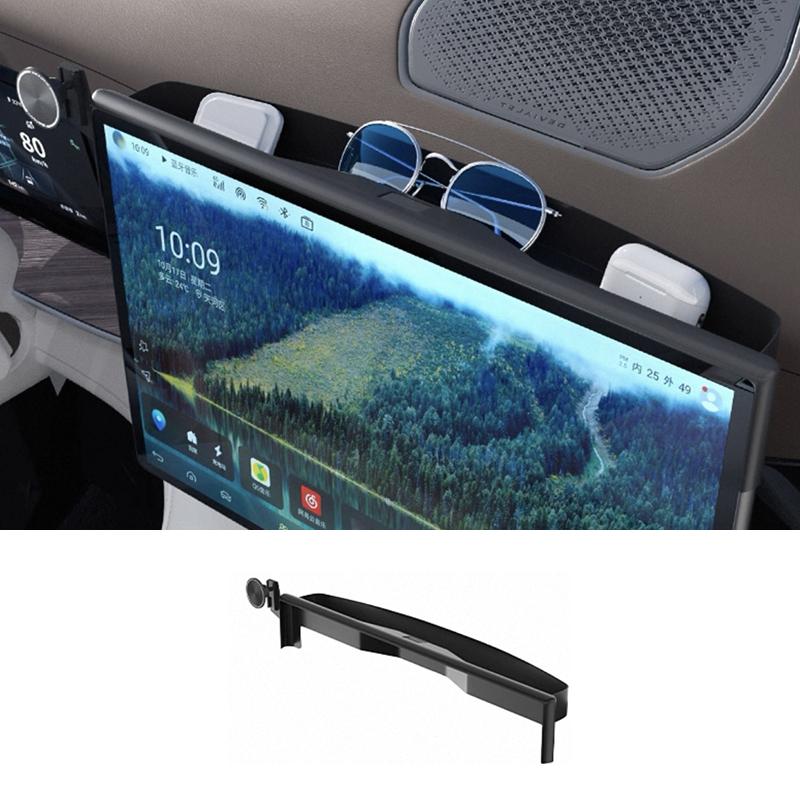For DENZA N9 2025 2026 Car Phone Magnetic Attraction Holder Screen Fixed Navigation Bracket Base Storage Box Accessories