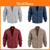Giacca Punk in Pelle con Maniche e Zip da Uomo per Uso Casual Autunnale