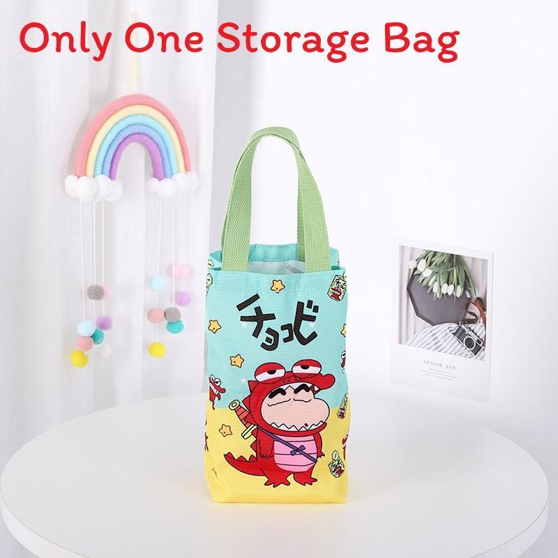 Crayon Chan Shin Canvas Handbag With Waterproof Material For Commuting School