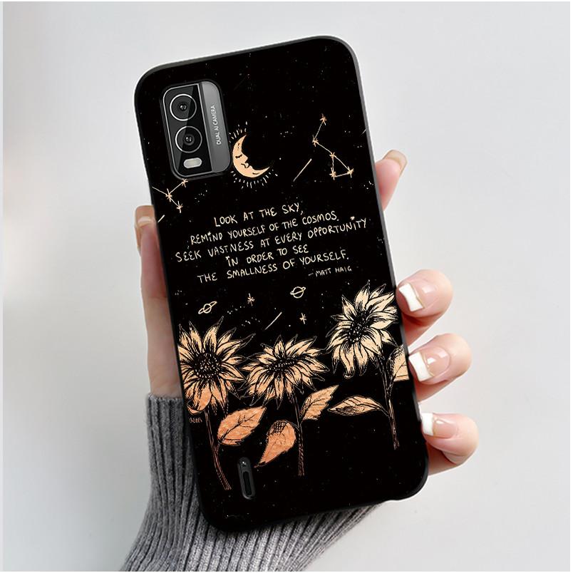 Cute Case For Nokia C210 / Nokia C300 4G Fundas Printing Shell Protective Cover Soft Silicone Cartoon Phone Casing Coque Capa