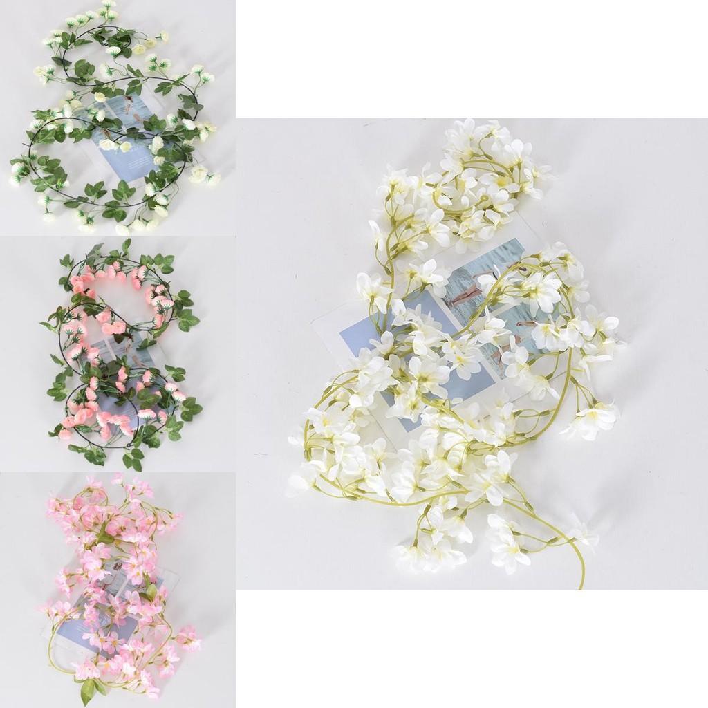 Rose Flower Garland With Silk Flowers For Wedding Decor And Outdoor Events