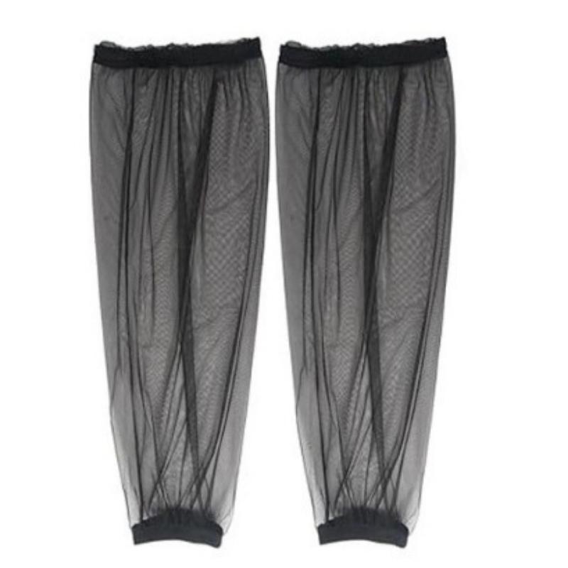 Outdoor Anti-mosquito Arm Leg Covers Breathable Mesh Anti-bite Sleeves for Camping Fishing Garden Yard Use