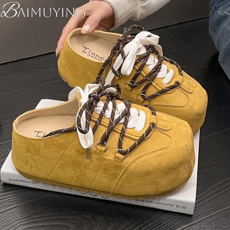 Fashion Casual Sneakers Woman Flats Shoes Slippers Platform Sandals Mules 2025 Designer Summer Lace Up Walking Loafers Women's Sneakers