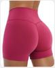 Women's High Waist Tummy Control Yoga Shorts - Butt Lifting, Knit Tight, Ideal for Running and Sports
