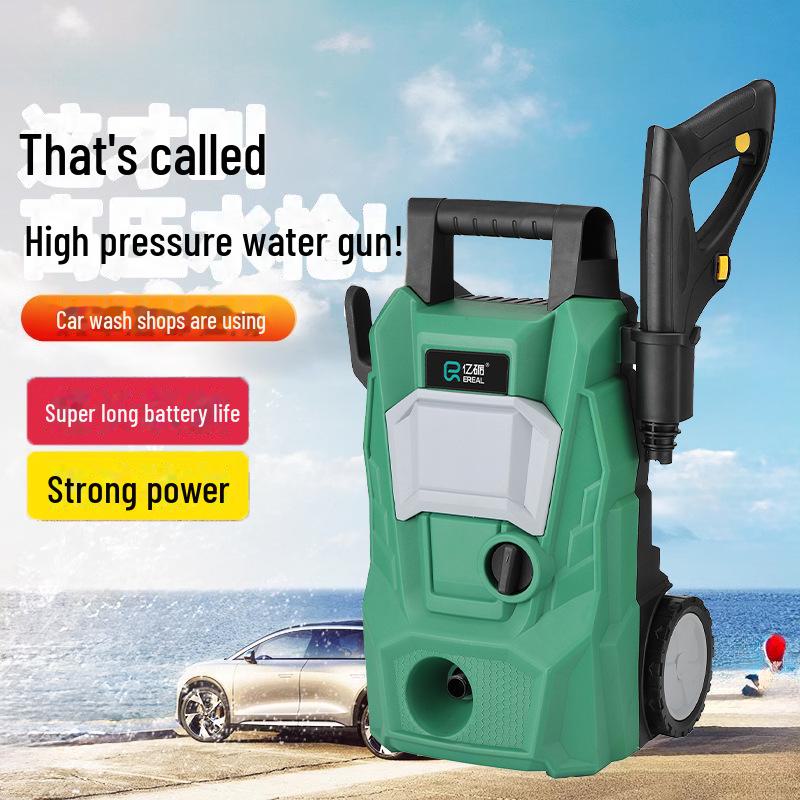 Mașină de spălat auto compactă de înaltă presiune - pompă de curățare portabilă și puternică