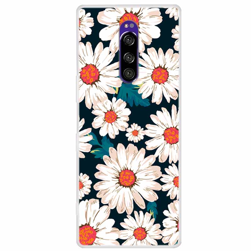 For Sony Xperia 1 Case Luxury Animals Transparent Cover for Sony Xperia1 XZ4 SO-03L SOV40 J8110 J9150 J8170 Phone Shells Covers