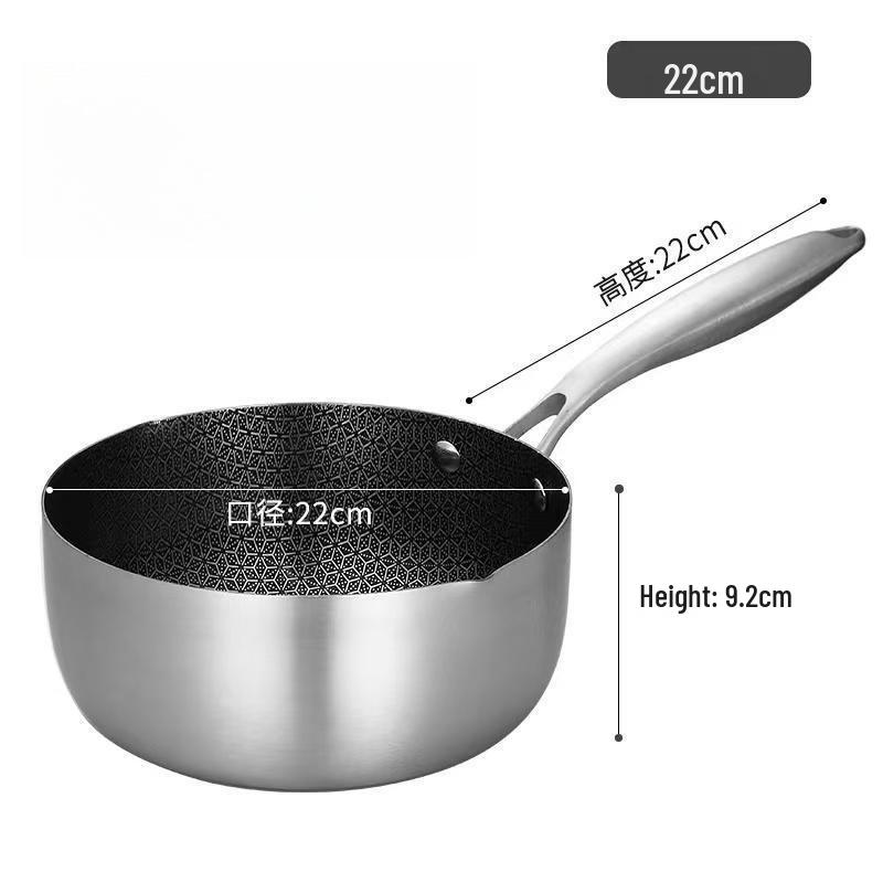

22cm Stainless Steel Honeycomb Non-stick Yukihira Pot