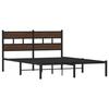 VidaXL Bed Frames Without Mattress with Headboard 160x200 Cm, Double Bed, Bedroom Furniture, Guest Bed, Bed, 4017154