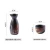 Japanese-Style Sake Pot Izakaya Wine Set Small Wine Bottle Wine Dispenser Sake Glass Kiln-Changed Porcelain Wine Set