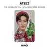 ATEEZ THE WORLD EP.FIN : WILL MAKESTAR WINNER Official Photocard