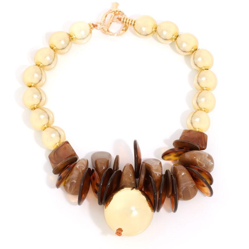 

Statement Beads Necklace handmade for Woman Girl Wedding Party Jewelry