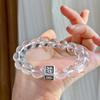 10M925 Silber Design Hochwertiges Weißes Kristallarmband