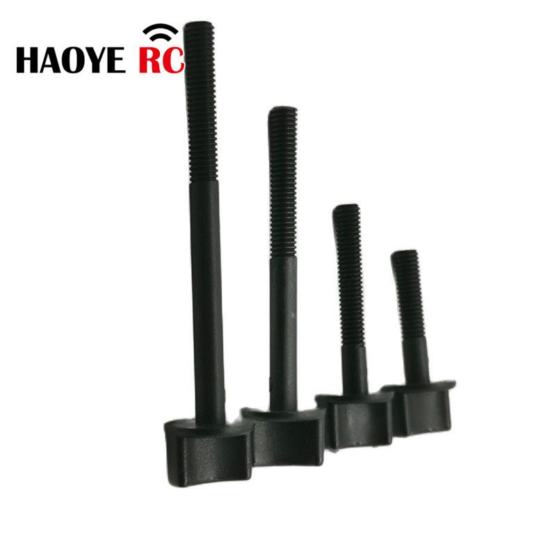 Haoye 10 PCS M6 Metric Threaded Nylon L30 L40 L60 L75 MM Plastic Thumb Screws Bolt Screws For RC DIY Replacement Accessories