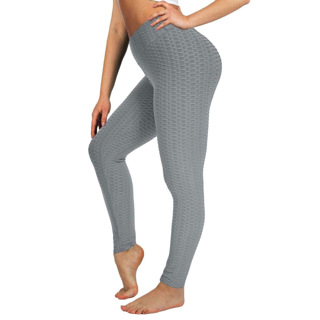 Leggings mit hoher Taille für Frauen, Po-Lift, unsichtbarer Bauch, weiche Yoga-Hose für Workout, sportliches Laufen