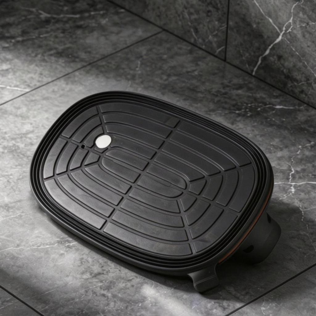 Electric Vacuum Suction Cup Ergonomic Tile with Carrying Case NonSlip Cordless