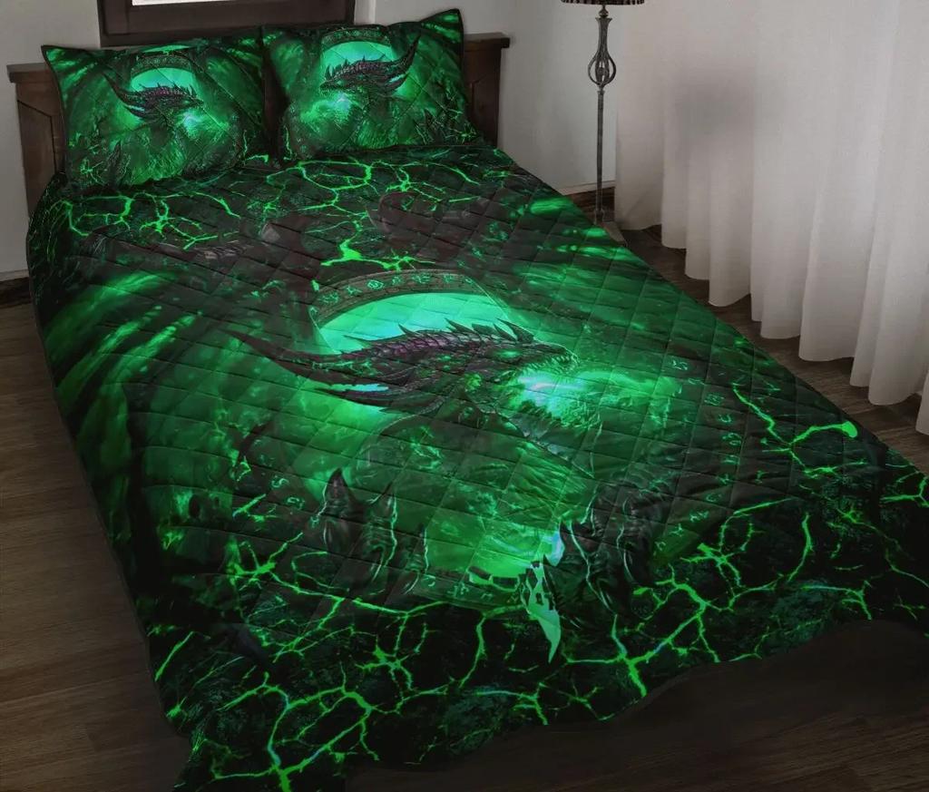 Dragon Printed Duvet Cover King Queen Western Magic Dragon Bedding Set Teen Adults Ancient Mythical Animal Polyester Quilt Cover