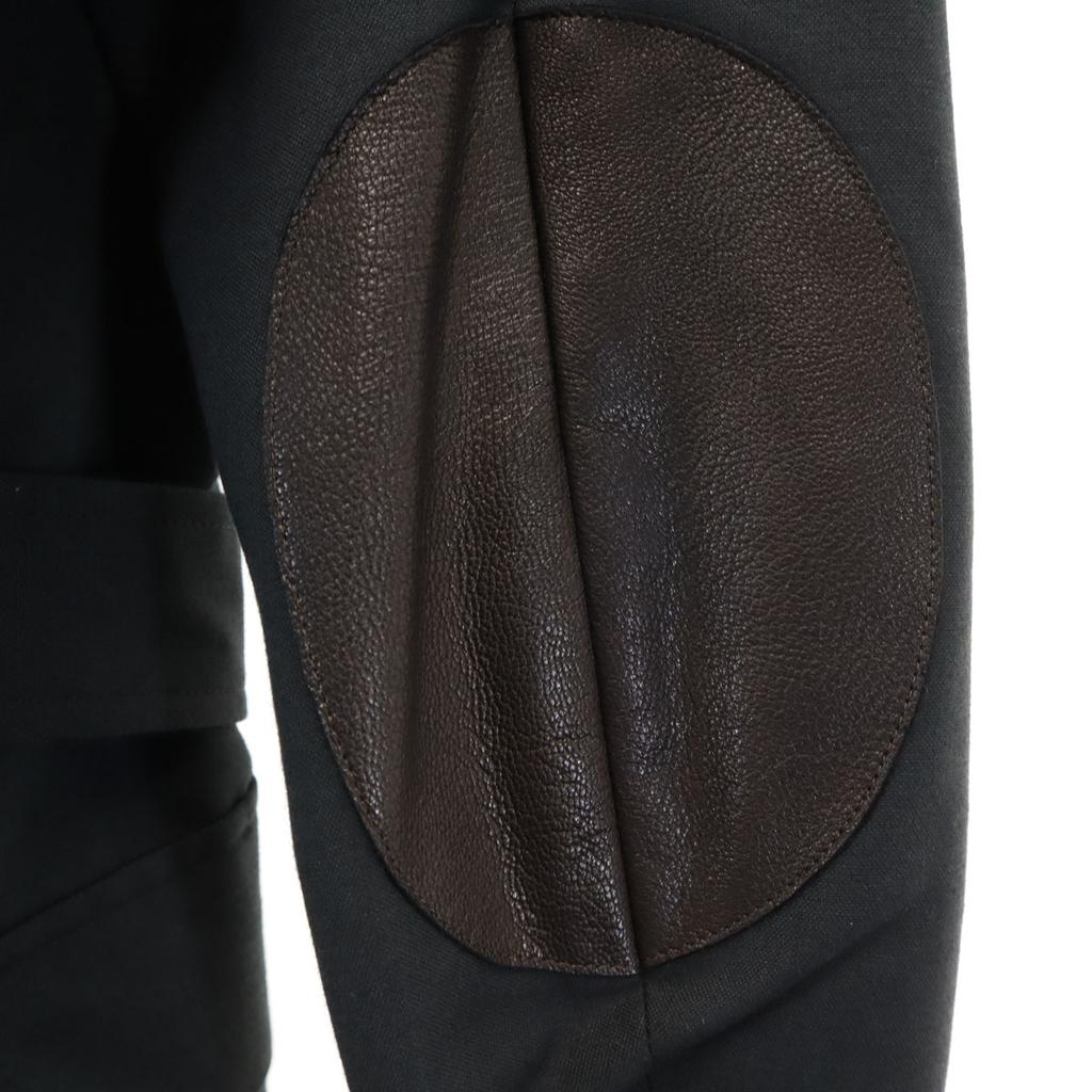 Drawer Made In Japan Stainless Collar Coat 36 Black With Liner Vest Women Used