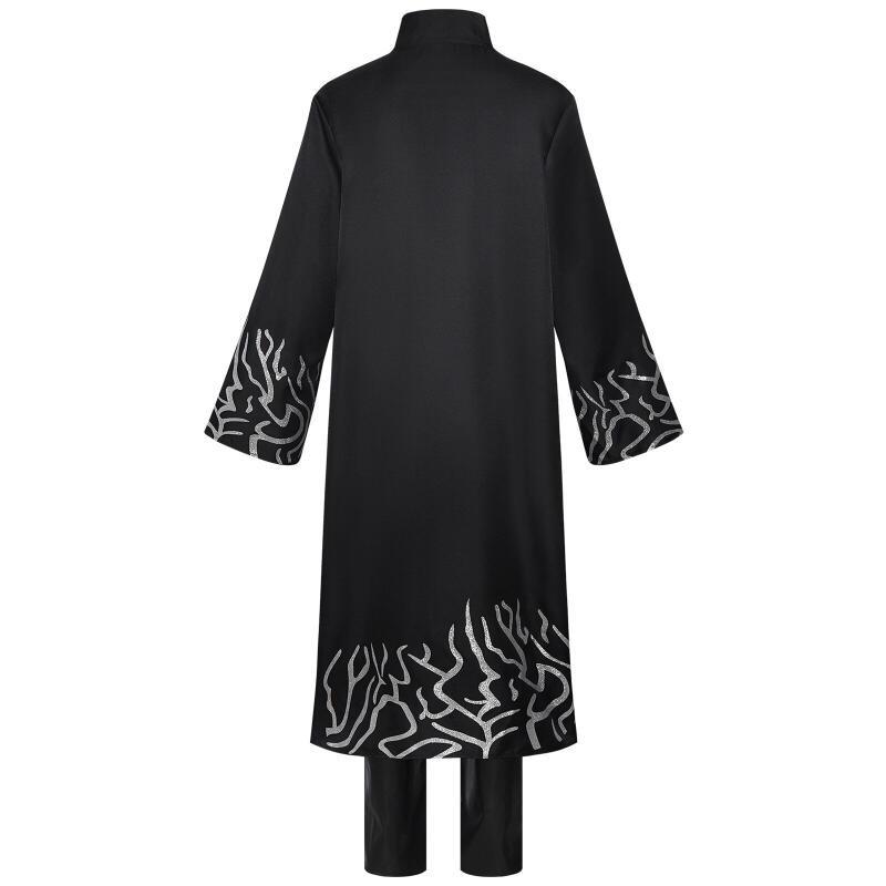 Movie Demon Hunters Saja Boys Costume Kpops Sajaboy Jinu Black Demon Outfit Halloween Party Costume