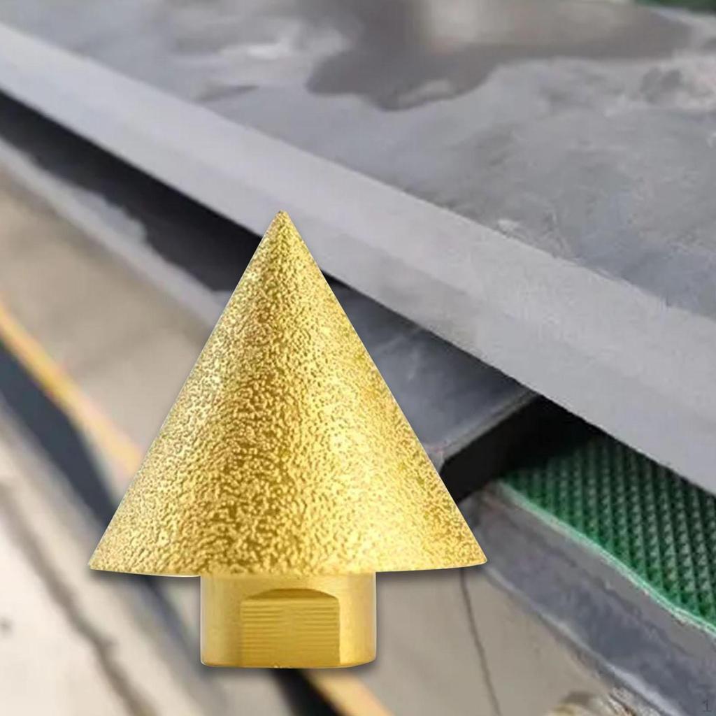 Diamond Beveling Chamfer Bit Countersink Enlarging Shaping Trimming for Porcelain