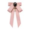 Bow Tie Ribbon Brooch Necktie Pre Tied Ladies Pin Bowknot Shirt for Uniform
