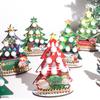 Desktop Size Christmas Lights Luminous LED Christmas Tree DIY Gift Xmas Ornaments  Room Decor
