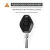 Silikon Fernbedienung Auto Schlüsselhülle Halter Schlüsseletui Für Bmw E46 E39 E53 X5 X3 E83 X3 Serie 7 5 3 330I Zubehör Schlüsselanhänger