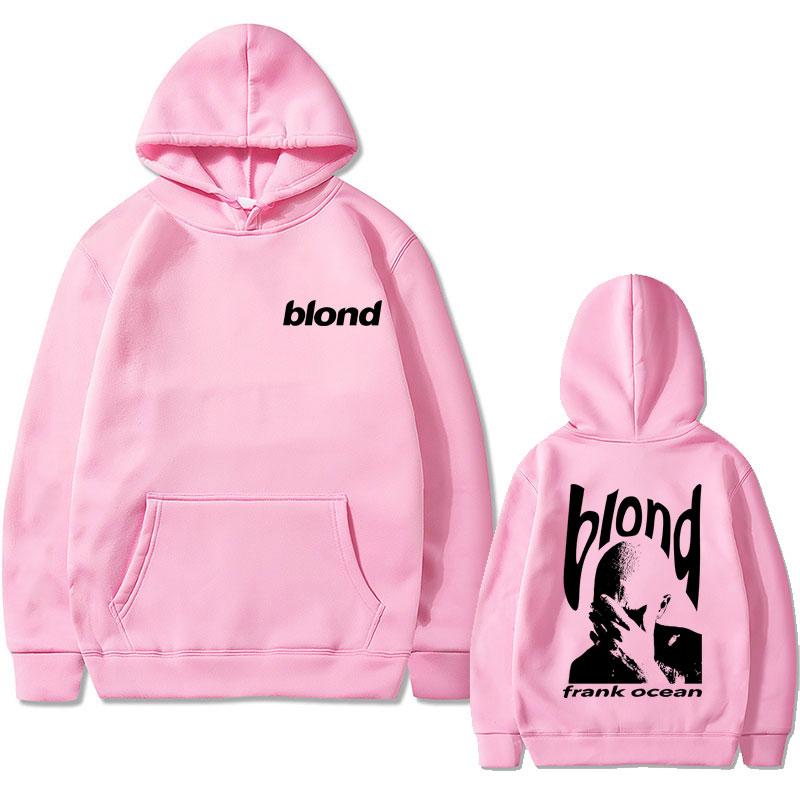 Frank Hip Hop Oversized Tshirt Ocean Vintage Hoodie Blond Fashion Popular Music Singer R&B Sweatshirt Unisex Casual Hoodies