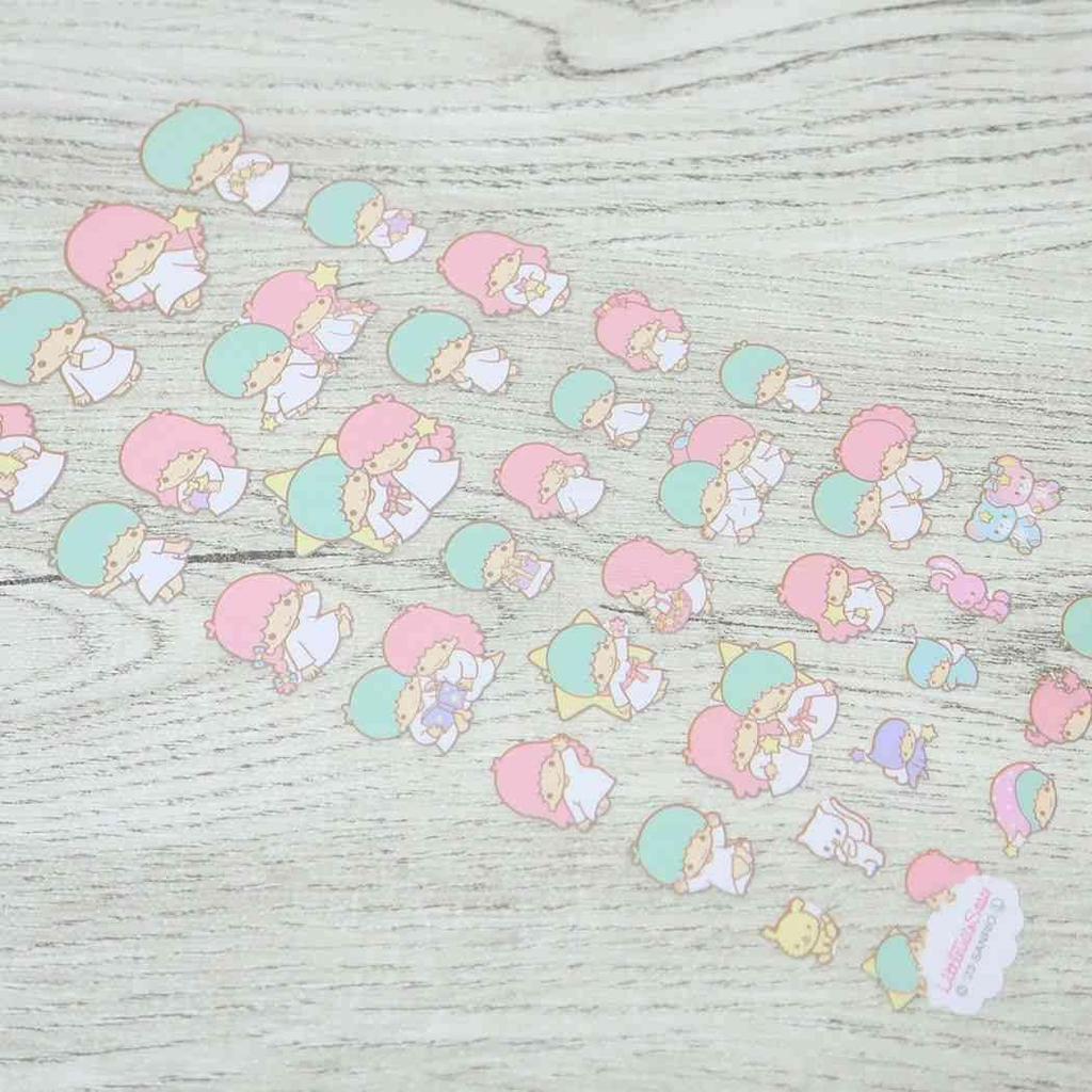 Little Twin Stars [Sticker Sheet] 4 Size Stickers 4 SIZE STICKER Sanrio