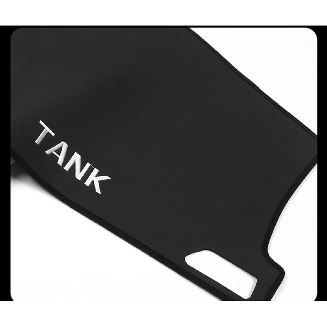 For GWM Tank 500 Great Wall 2022-2024 Car Dash Mat Dashmat Dashboard Cover Sun Shade Dash Board Cover Carpet Auto Accessories