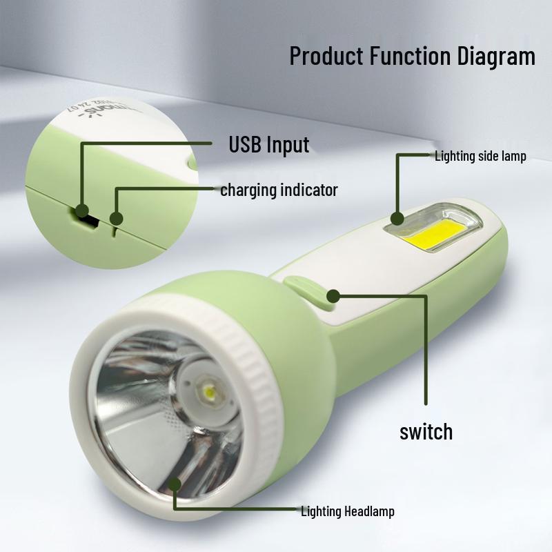 Li Shi 121 Mini Rechargeable LED Flashlight (5-Pack)